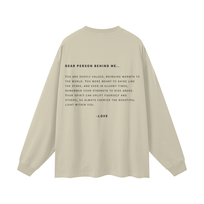 "DEAR, person BEHIND me" Sweatshirt