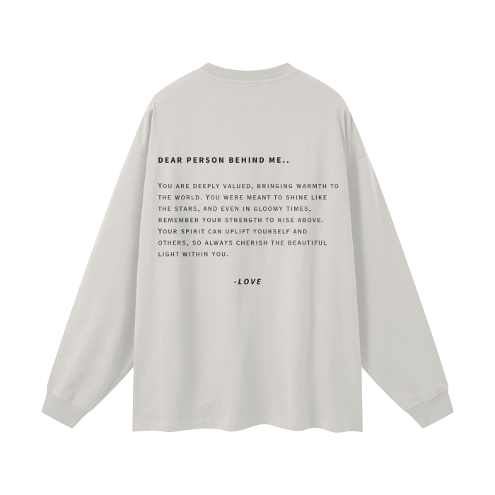 "DEAR, person BEHIND me" Sweatshirt