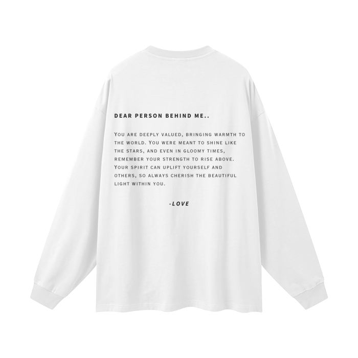 "DEAR, person BEHIND me" Sweatshirt